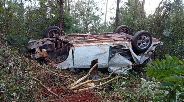 Perdió el control en la ruta 14 y cayó a un&nbsp;barranco