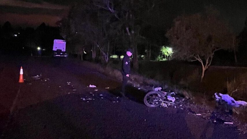 Motociclista murió tras choque frontal contra un&nbsp;camión
