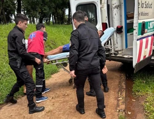 Con RCP, salvaron la vida de un joven en calle&nbsp;Formosa
