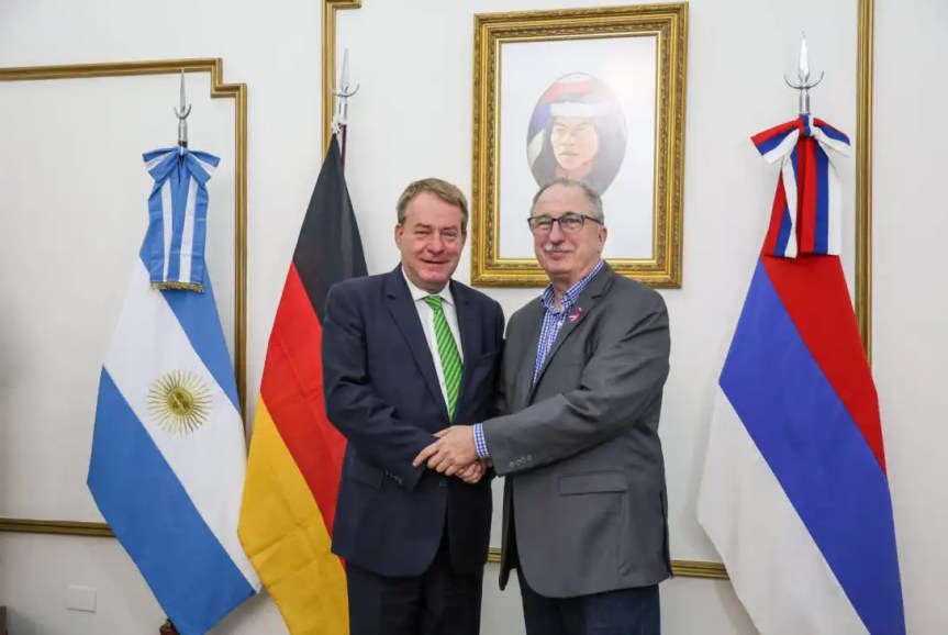 Passalacqua recibió al embajador para la ley Día Provincial de la Inmigración&nbsp;Alemana