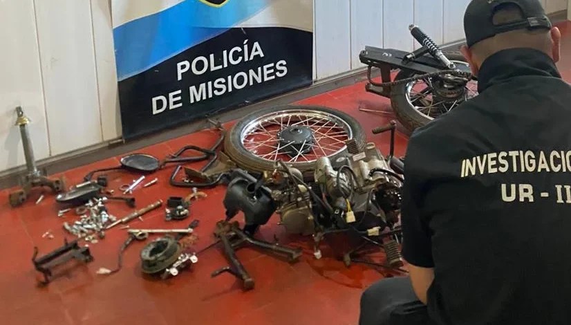 Fue detenido por el robo de la moto desmontada y comercializada en el Barrio San&nbsp;José
