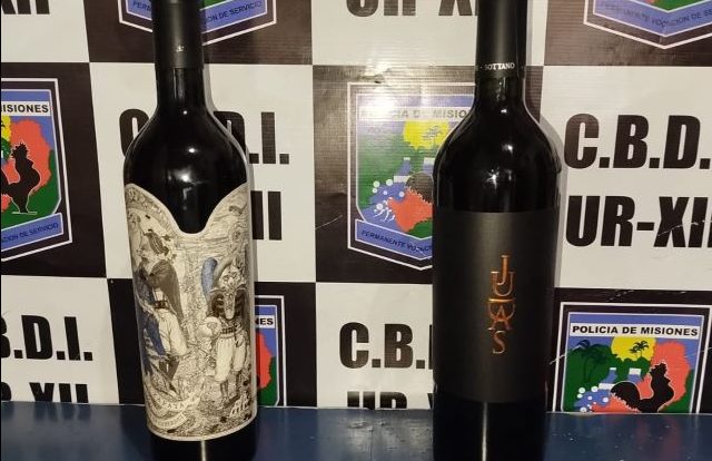 Robó dos vinos de lujo valuados en más de $120&nbsp;mil