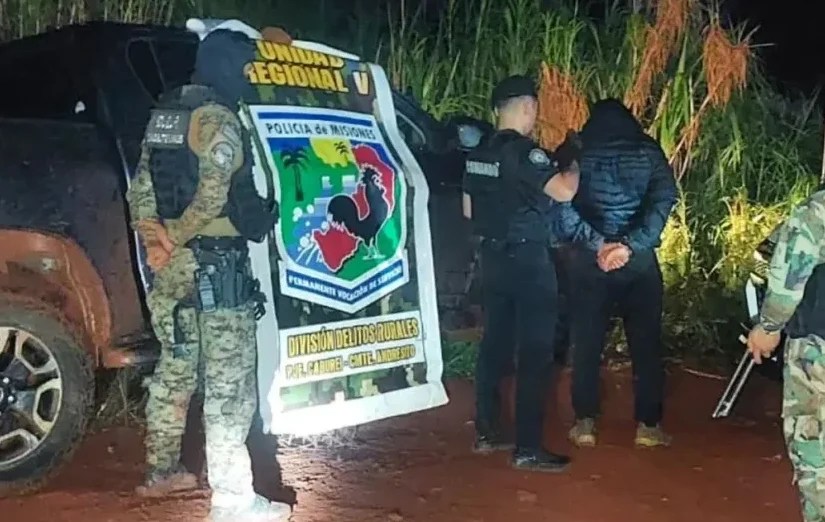 Huía a Brasil con una camioneta robada y fue&nbsp;detenido