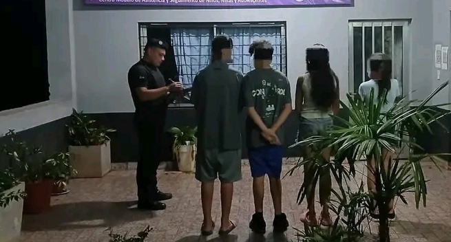 Cuatro menores desvalijaron una casa en Oberá&nbsp;2