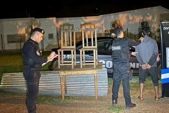 Tres detenidos y elementos recuperados en Campo Viera y Villa&nbsp;Bonita