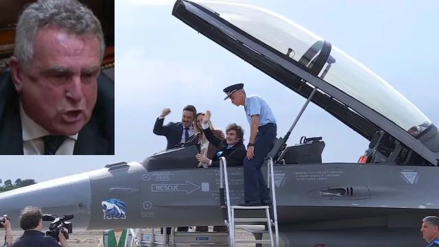 Rossi criticó los F16: «no sirven para disuadir a los ingleses por&nbsp;Malvinas»