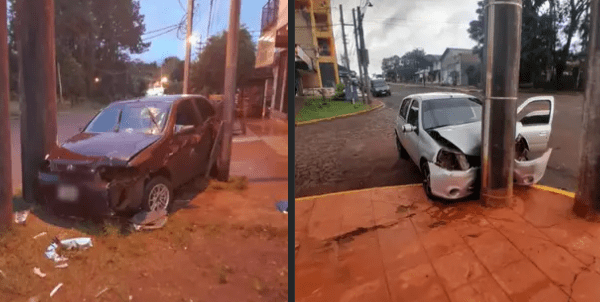 Múltiples choques en Oberá: varios&nbsp;heridos