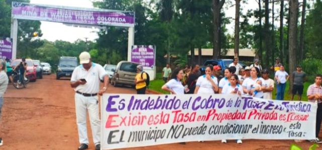 Protestas contra la eco tasa municipal en Wanda: 60 puestos de trabajo estarían en&nbsp;riesgo