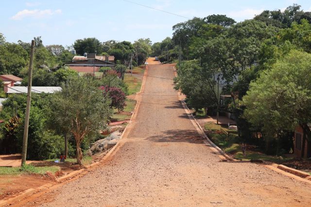 Cordón y tosca en calles de Villa&nbsp;Cristen