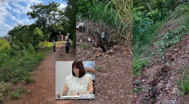 Frontini reclama por obra inconclusa a 7 cuadras del centro&nbsp;obereño