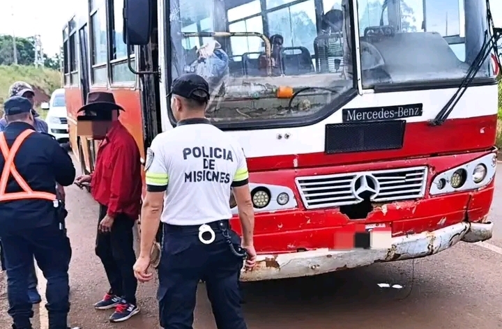 Colectivo con tareferos, una VTV falsa y sin condiciones de seguridad en&nbsp;Guaraní