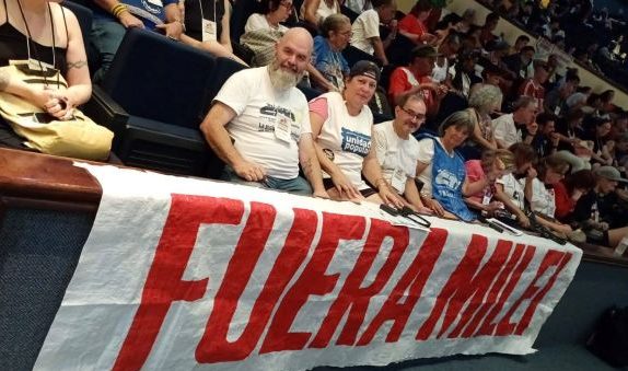 CTA Misiones contra Milei en Conferencia Antifascista en&nbsp;Brasil