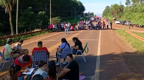 Protesta contra la ley de inviolabilidad de&nbsp; propiedad&nbsp;privada