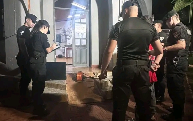 Lo interceptaron con un televisor y motoguadaña robados a un&nbsp;vecino