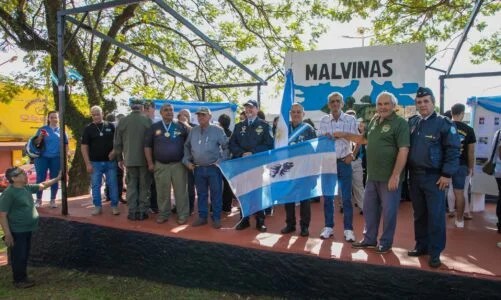 A 44 años de Malvinas, Oberá homenajeó a los&nbsp;héroes