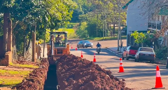Extienden red&nbsp; de agua potable en Villa&nbsp;Barreyro