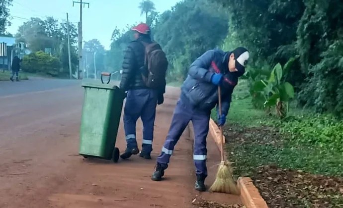 Intensifican tareas de limpieza y mantenimiento en distintos barrios ...