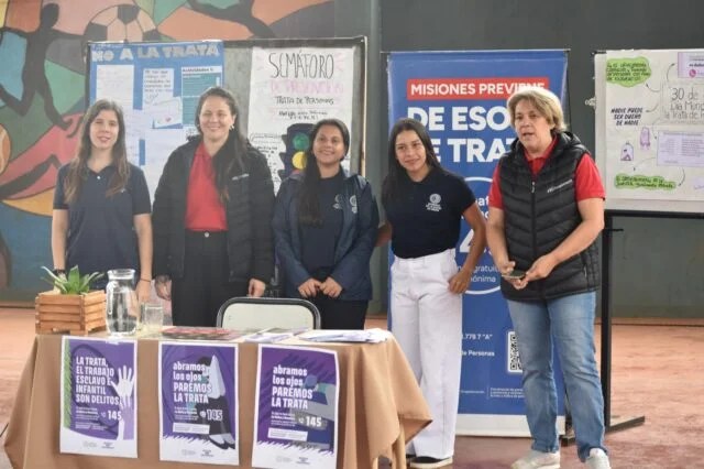 Capacitan a adolescentes sobre Trata de Personas y Delitos&nbsp;Conexos
